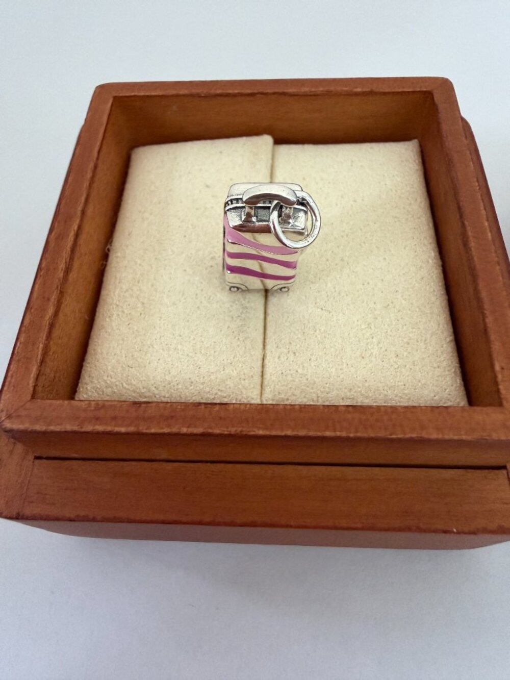 James Avery Enamel Roller Bag Charm - Picture 4 of 6
